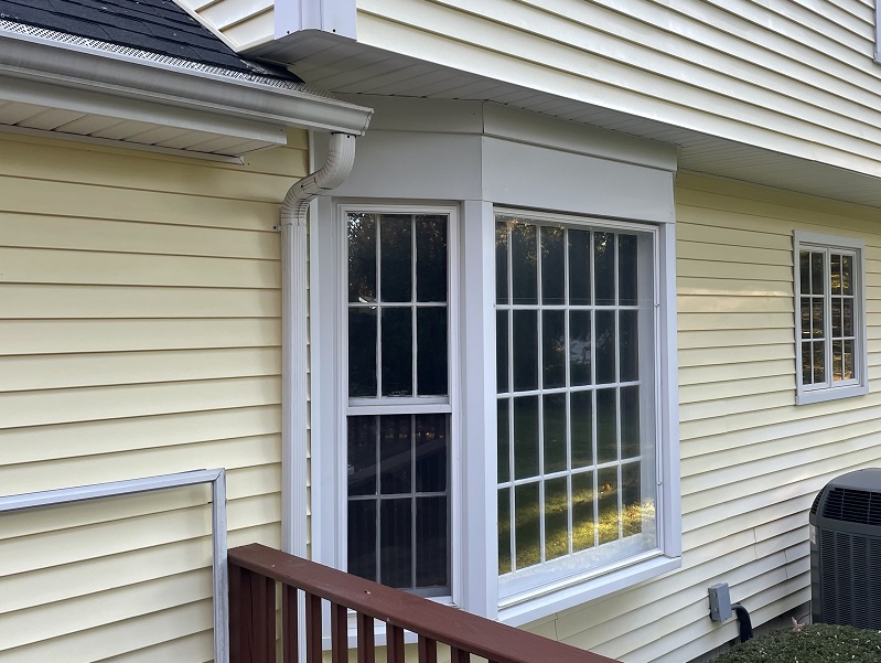 Trumbull bay window installation